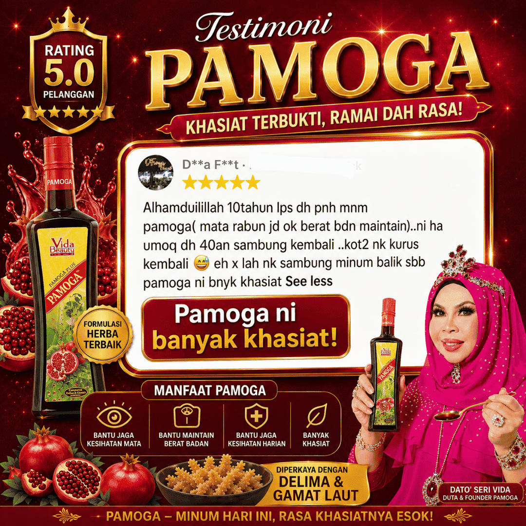 Testimoni: 10 tahun amal, mata makin okay