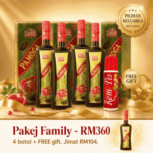 PAMOGA 4 BOTOL - FAMILY